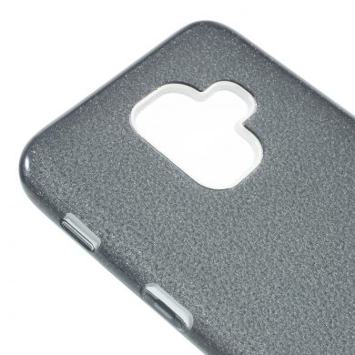 Силіконовий (TPU) чохол UniCase Glitter Cover для Samsung Galaxy A6 2018 (A600) - Grey