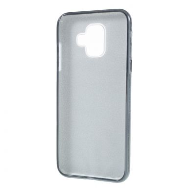 Силіконовий (TPU) чохол UniCase Glitter Cover для Samsung Galaxy A6 2018 (A600) - Grey