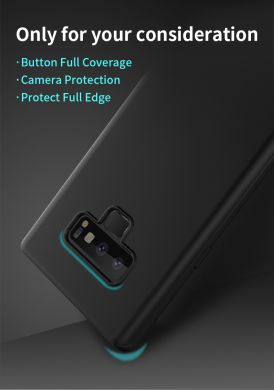 Силиконовый (TPU) чехол X-LEVEL Matte для Samsung Galaxy Note 9 (N960) - Black