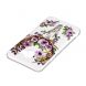 Силиконовый (TPU) Deexe LumiCase для Samsung Galaxy J6 2018 (J600) - Flowered Elk. Фото 3 из 6
