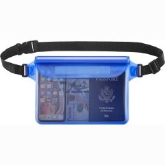 Вологозахисний чохол UniCase Swimming Bag - Transparent / Blue