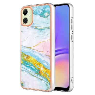 Захисний чохол Deexe Marble Case для Samsung Galaxy A06 (A065) - Light Green