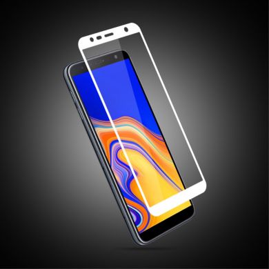 Защитное стекло AMORUS Full Glue Tempered Glass для Samsung Galaxy J6+ (J610) - White