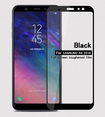 Защитное стекло MOFI 9H Full Cover Glass для Samsung Galaxy A6 2018 (A600) - Black