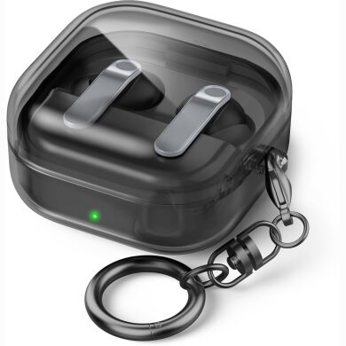 Захисний чохол AHASTYLE Crystal Split для Samsung Galaxy Buds 4 / Buds 4 Pro - Transparent Grey