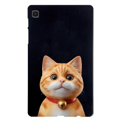 Защитный чехол Deexe Animal Series для Samsung Galaxy Tab A7 Lite (T220/T225) - Shorthair Cat