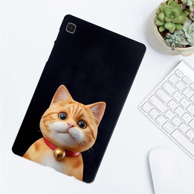 Защитный чехол Deexe Animal Series для Samsung Galaxy Tab A7 Lite (T220/T225) - Shorthair Cat