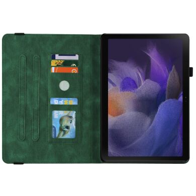 Защитный чехол Deexe Butterfly для Samsung Galaxy Tab A11 (Х130/135) - Green