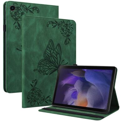 Защитный чехол Deexe Butterfly для Samsung Galaxy Tab A11 (Х130/135) - Green