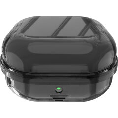 Защитный чехол Deexe Clear Guard для Samsung Galaxy Buds 4 / Buds 4 Pro - Black