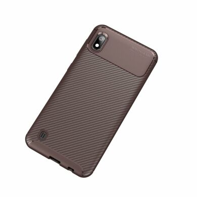 Захисний чохол Deexe Fusion для Samsung Galaxy A10 (A105) - Brown