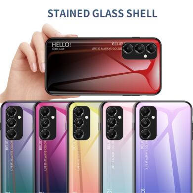 Защитный чехол Deexe Gradient Color для Samsung Galaxy A05s (A057) - Pink / Purple