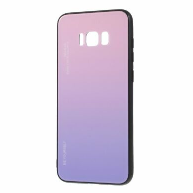 Защитный чехол Deexe Gradient Color для Samsung Galaxy S8 Plus (G955) - Pink / Purple