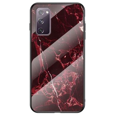 Захисний чохол Deexe Gradient Pattern для Samsung Galaxy S20 FE (G780) - Red