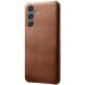 Захисний чохол Deexe Leather Back Cover для Samsung Galaxy S25 (S931) - Brown