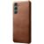 Захисний чохол Deexe Leather Back Cover для Samsung Galaxy S25 (S931) - Brown