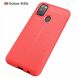 Захисний чохол Deexe Leather Cover для Samsung Galaxy M30s (M307) / Galaxy M21 (M215) - Red