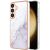 Захисний чохол Deexe Marble Style для Samsung Galaxy S24 - White