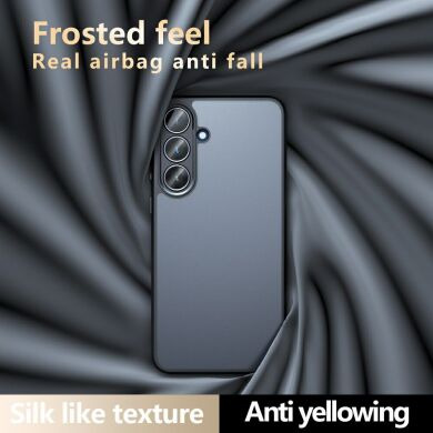 Захисний чохол Deexe Matte Skin для Samsung Galaxy S26 FE - Transparent Black