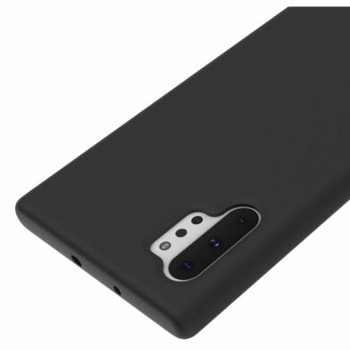 Захисний чохол Deexe Silicone Case для Samsung Galaxy Note 10+ (N975) - Black