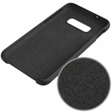 Защитный чехол Deexe Silicone Case для Samsung Galaxy S10e (G970) - Black