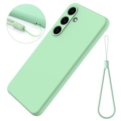 Защитный чехол Deexe Silicone Case для Samsung Galaxy S25 (S931) - Green