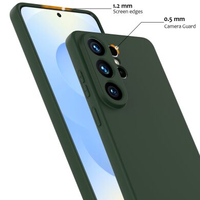 Захисний чохол Deexe Silicone Case with MagSafe для Samsung Galaxy S26 Ultra - Wine Red