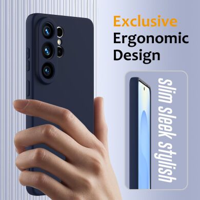 Захисний чохол Deexe Silicone Case with MagSafe для Samsung Galaxy S26 Ultra - Wine Red