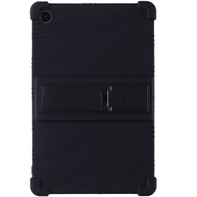 Захисний чохол Deexe Silicone Kickstand для Samsung Galaxy Tab A9 Plus (X210/216) - Black