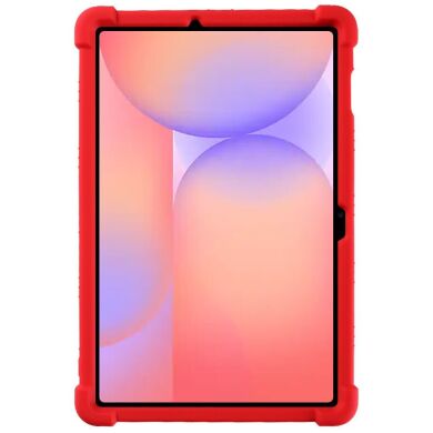 Захисний чохол Deexe Silicone Kickstand для Samsung Galaxy Tab S10 Lite (X400/X406) - Red