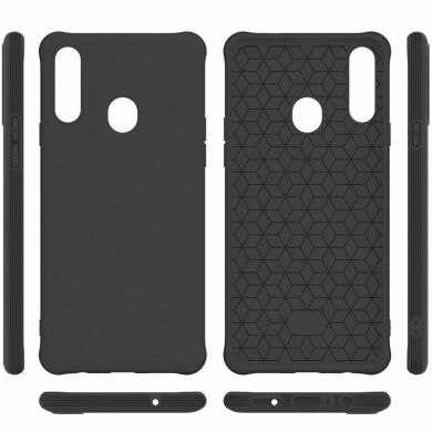 Захисний чохол Deexe Soft Cover для Samsung Galaxy A20s (A207) - Black