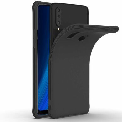 Защитный чехол Deexe Soft Cover для Samsung Galaxy A20s (A207) - Black