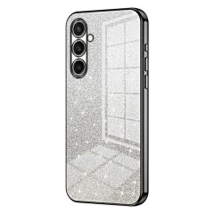 Защитный чехол Deexe Sparkles Cover для Samsung Galaxy A27 (A276) - Black