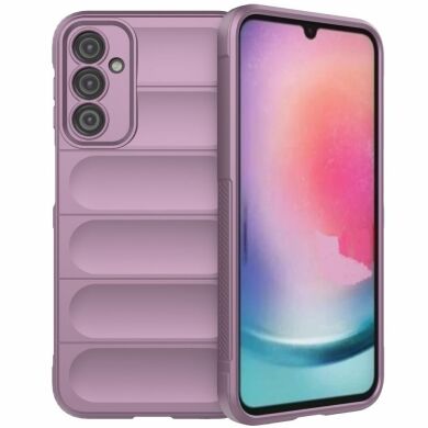 Защитный чехол Deexe Terra Case для Samsung Galaxy A24 (A245) - Light Purple