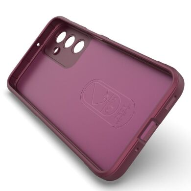 Защитный чехол Deexe Terra Case для Samsung Galaxy A26 (A266) - Wine Red