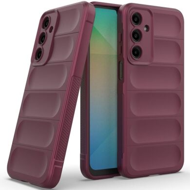 Защитный чехол Deexe Terra Case для Samsung Galaxy A26 (A266) - Wine Red