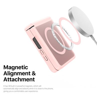 Защитный чехол DUX DUCIS Yind Series MagSafe для Samsung Galaxy Flip 8 - Light Purple