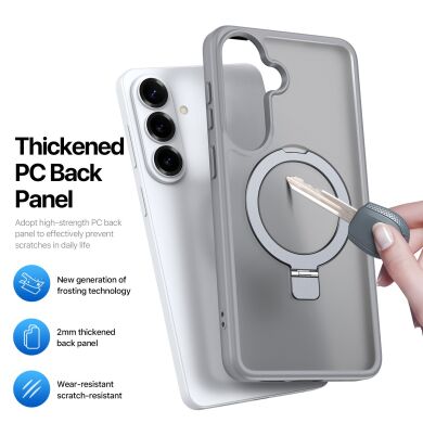 Захисний чохол DUX DUCIS Yind Series Stand для Samsung Galaxy S26 Plus - Black