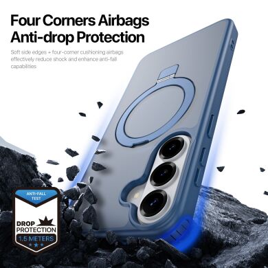 Захисний чохол DUX DUCIS Yind Series Stand для Samsung Galaxy S26 Plus - Black