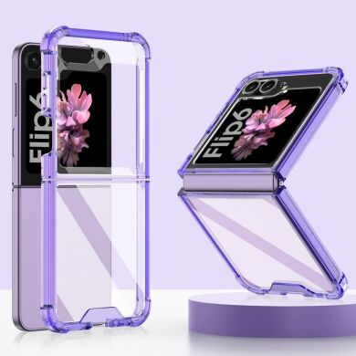 Захисний чохол GKK AirBag для Samsung Galaxy Flip 6 - Transparent Purple