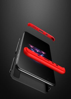 Защитный чехол GKK Double Dip Case для Samsung Galaxy A7 2018 (A750) - Black / Red