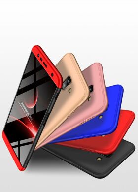 Защитный чехол GKK Double Dip Case для Samsung Galaxy J6+ (J610) - Red