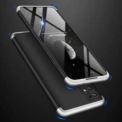 Захисний чохол GKK Double Dip Case для Samsung Galaxy S20 Plus (G985) - Black / Silver