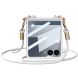 Захисний чохол GKK Slim Strap для Samsung Galaxy Flip 7 - Silver