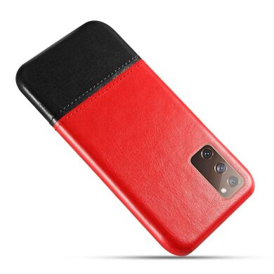 Защитный чехол KSQ Dual Color для Samsung Galaxy S20 FE (G780) - Black / Red