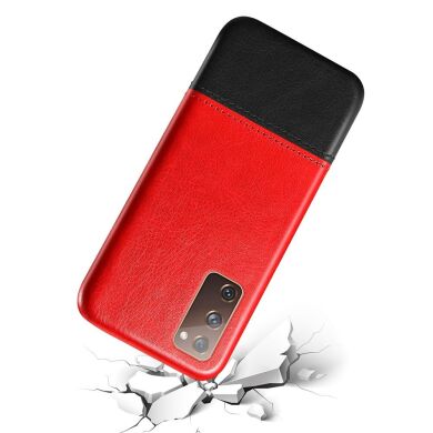 Защитный чехол KSQ Dual Color для Samsung Galaxy S20 FE (G780) - Black / Red