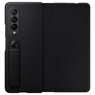 Захисний чохол Leather Flip Cover для Samsung Galaxy Fold 3 (EF-FF926LBEGRU) - Black