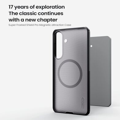 Захисний чохол NILLKIN Super Frosted Shield Pro Magnetic для Samsung Galaxy S26 Plus - Black