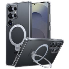 Защитный чехол TORRAS Ostand Spin MagSafe для Samsung Galaxy S25 Ultra (S938) - Transparent