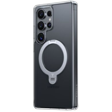 Защитный чехол TORRAS Ostand Spin MagSafe для Samsung Galaxy S25 Ultra (S938) - Transparent